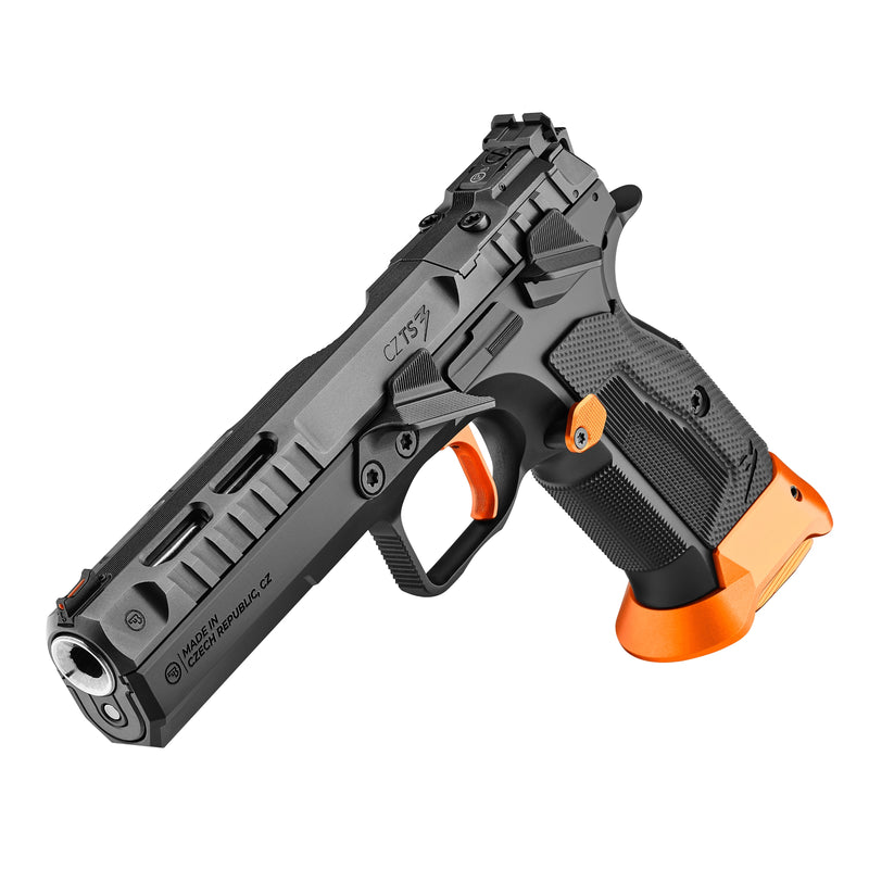 CZ TS3 Orange Competition 9mm Pistol IPSC Optics