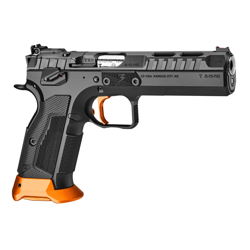 CZ TS3 Orange Competition 9mm Pistol IPSC Optics