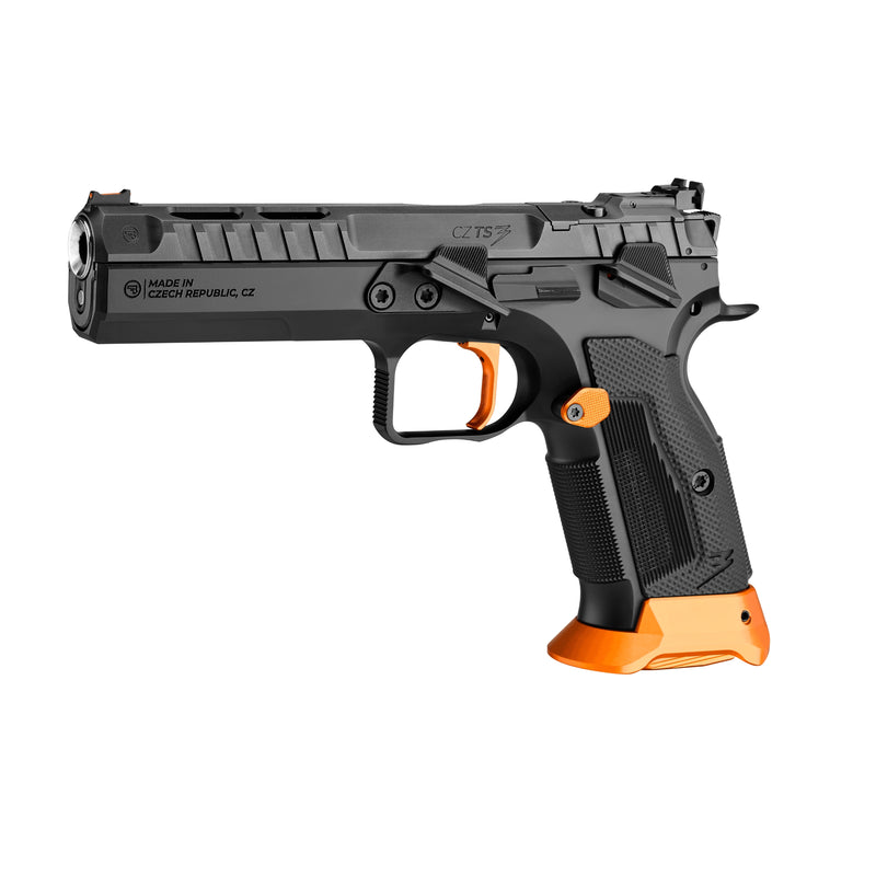 CZ TS3 Orange Competition 9mm Pistol IPSC Optics