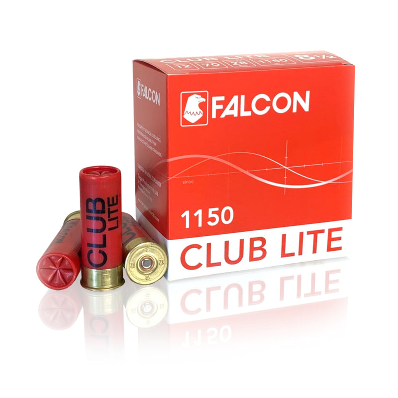 Falcon Club Lite 12 Gauge 28g 1150fps 7½ Clay Target Cartridges — SLAB