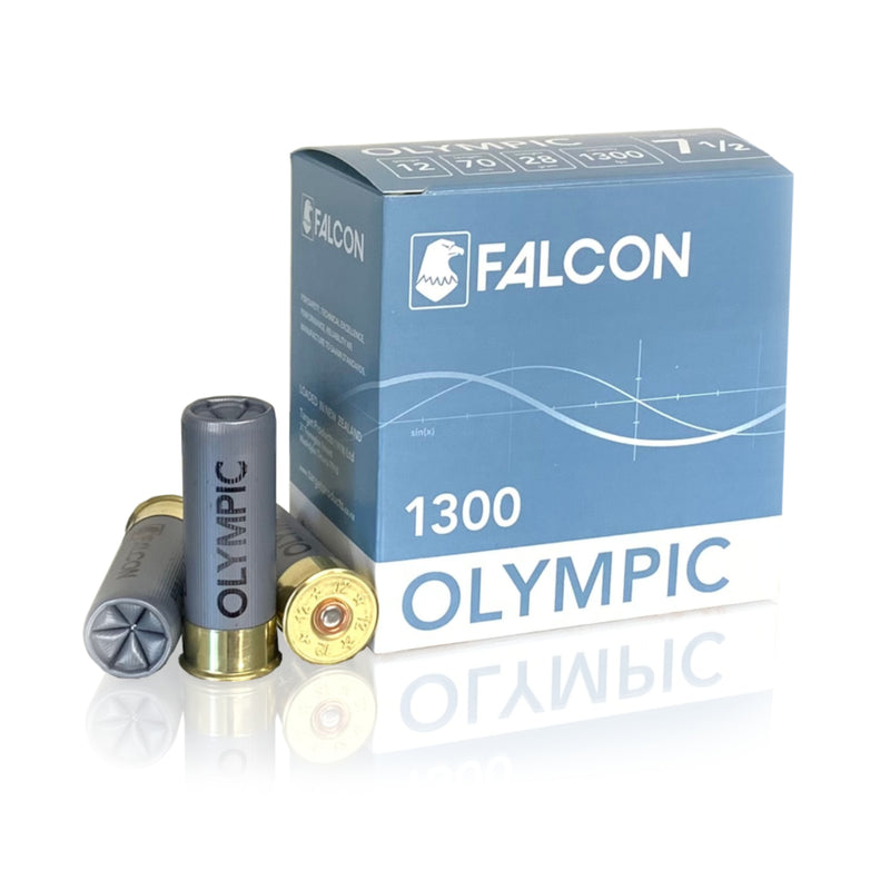 Falcon Olympic 12 Gauge 28g 1300fps 7½ Clay Target Cartridges — SLAB