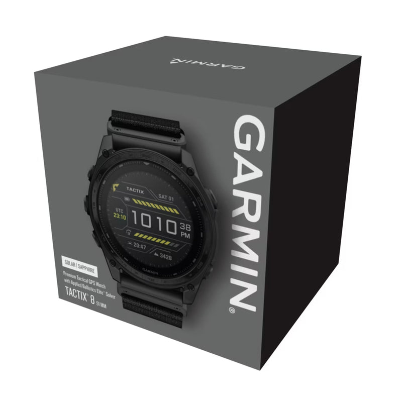 Garmin Tactix 8 51mm Premium Tactical GPS Smartwatch