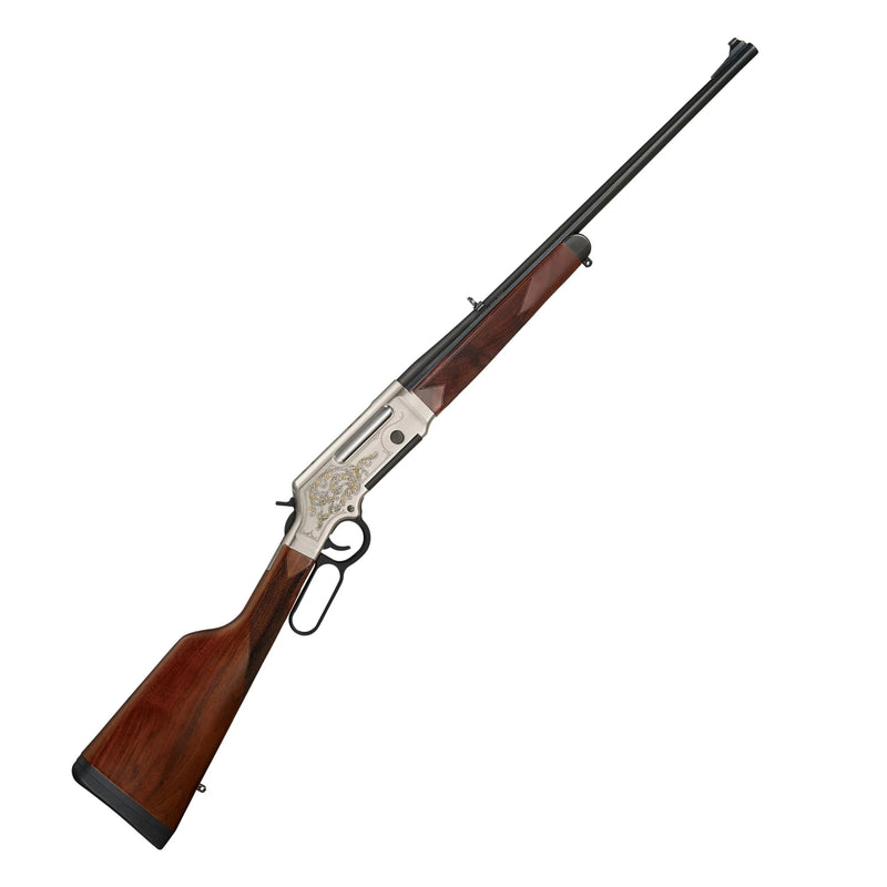Henry H014D-223 Long Ranger Deluxe Engraved Edition Side Gate Lever Action Rifle .223 Rem