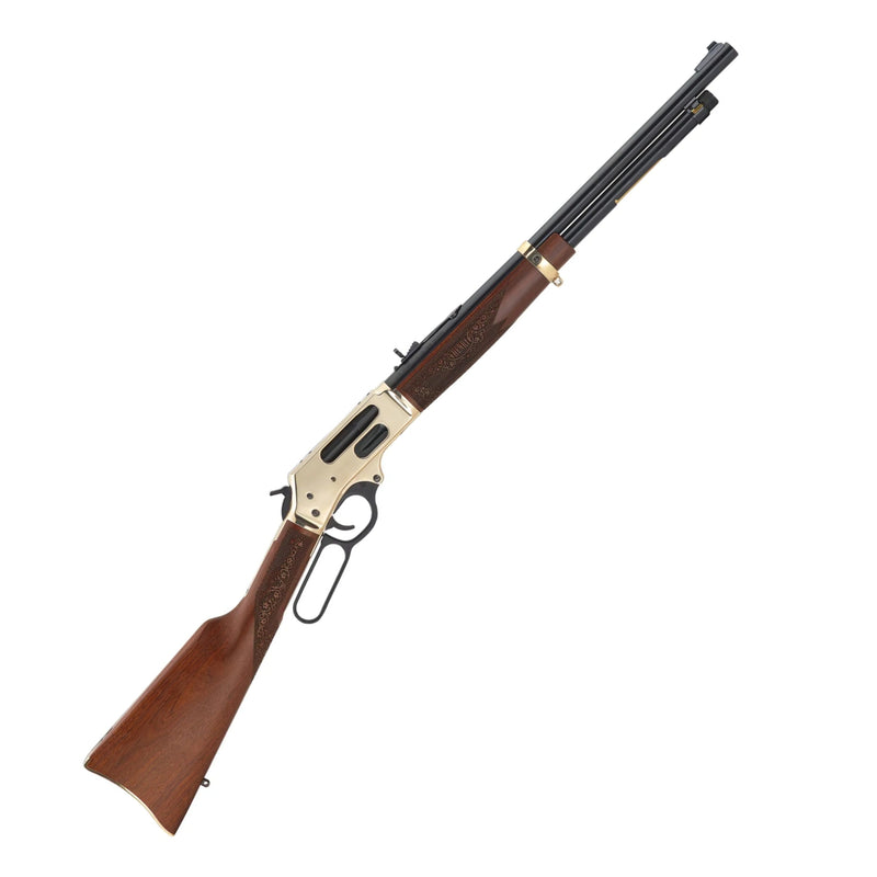 Henry H024-410 Side Gate Brass Lever Action Shotgun
