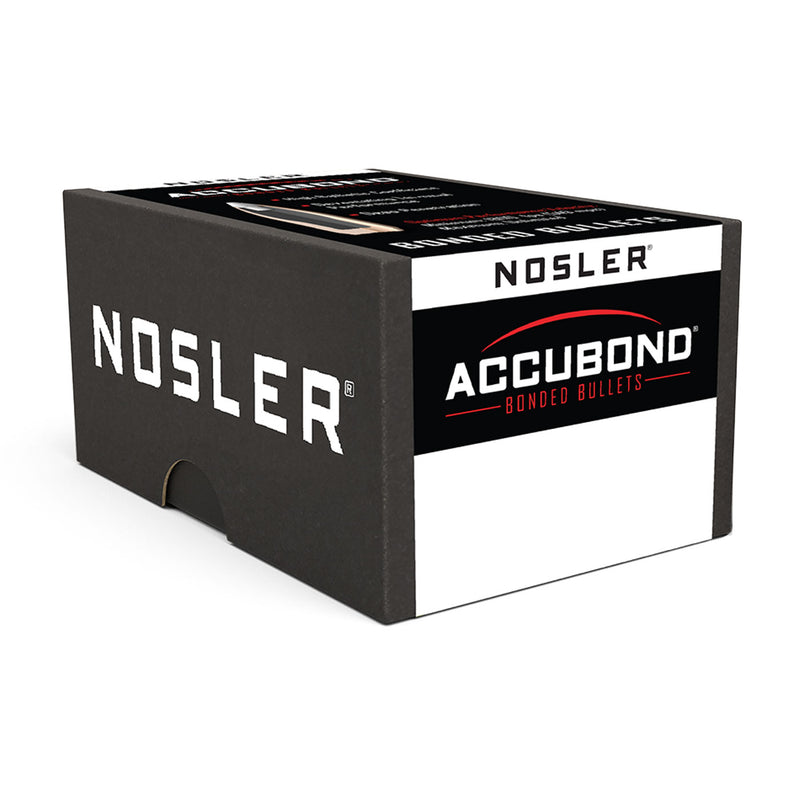 Nosler Accubond 6.5mm (264) Caliber 130gr Spitzer Bonded Bullets