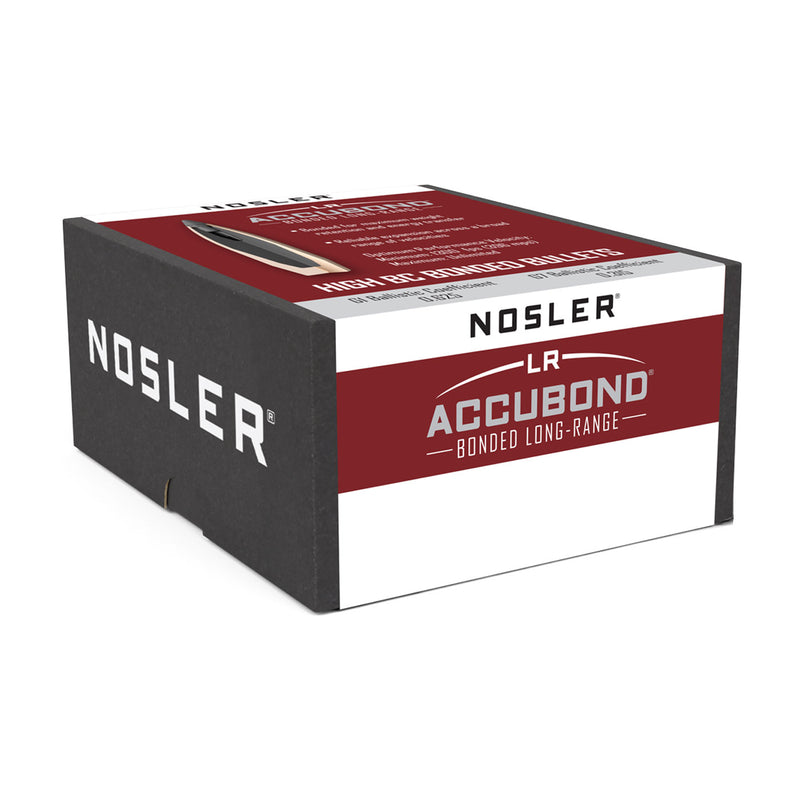 Nosler Accubond Long Range 6.5mm (264) Caliber 142gr Spitzer Bonded Bullets