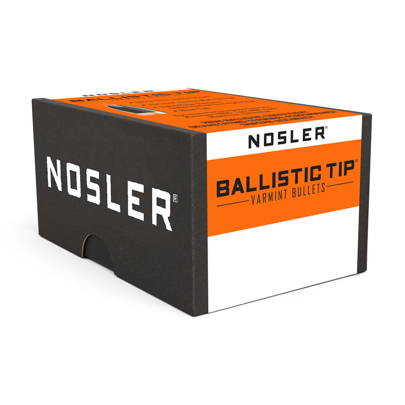 Nosler Ballistic Tip Varmint 25 Caliber 85gr Spitzer Bullets
